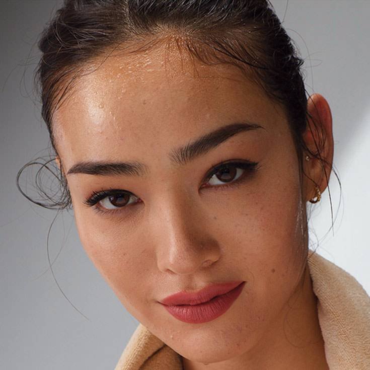 Best makeup for shiny skin sale
