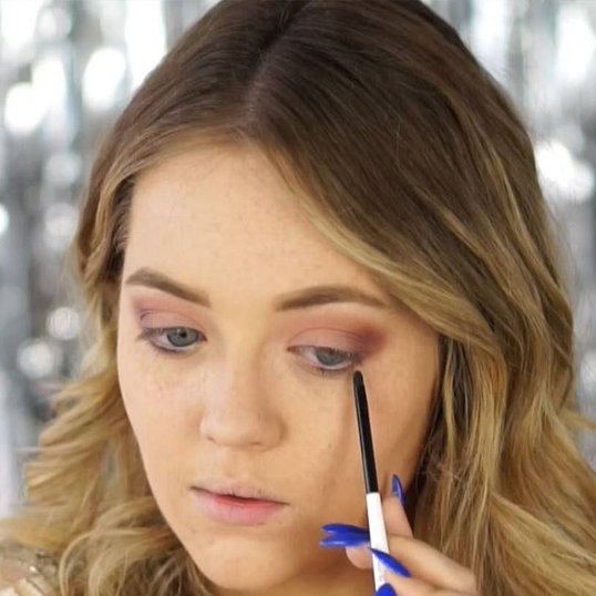 Blushed Pink Prom Look Step 2