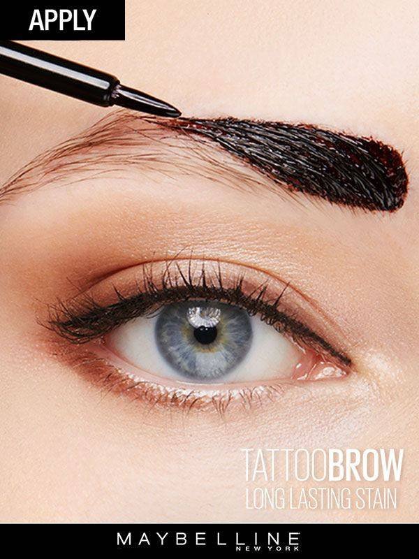 maybelline brow tattoobrow gel tint half width image with number 1