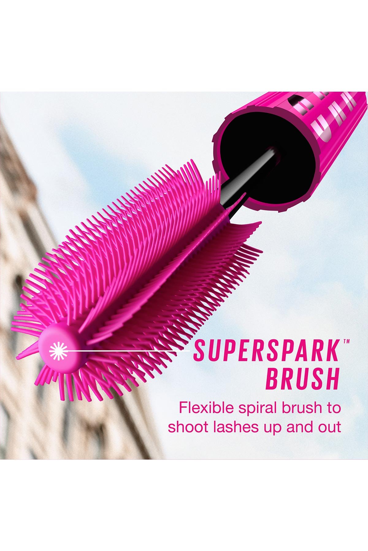 Maybelline Lash Sensational Firework Superspark Mascara Brush