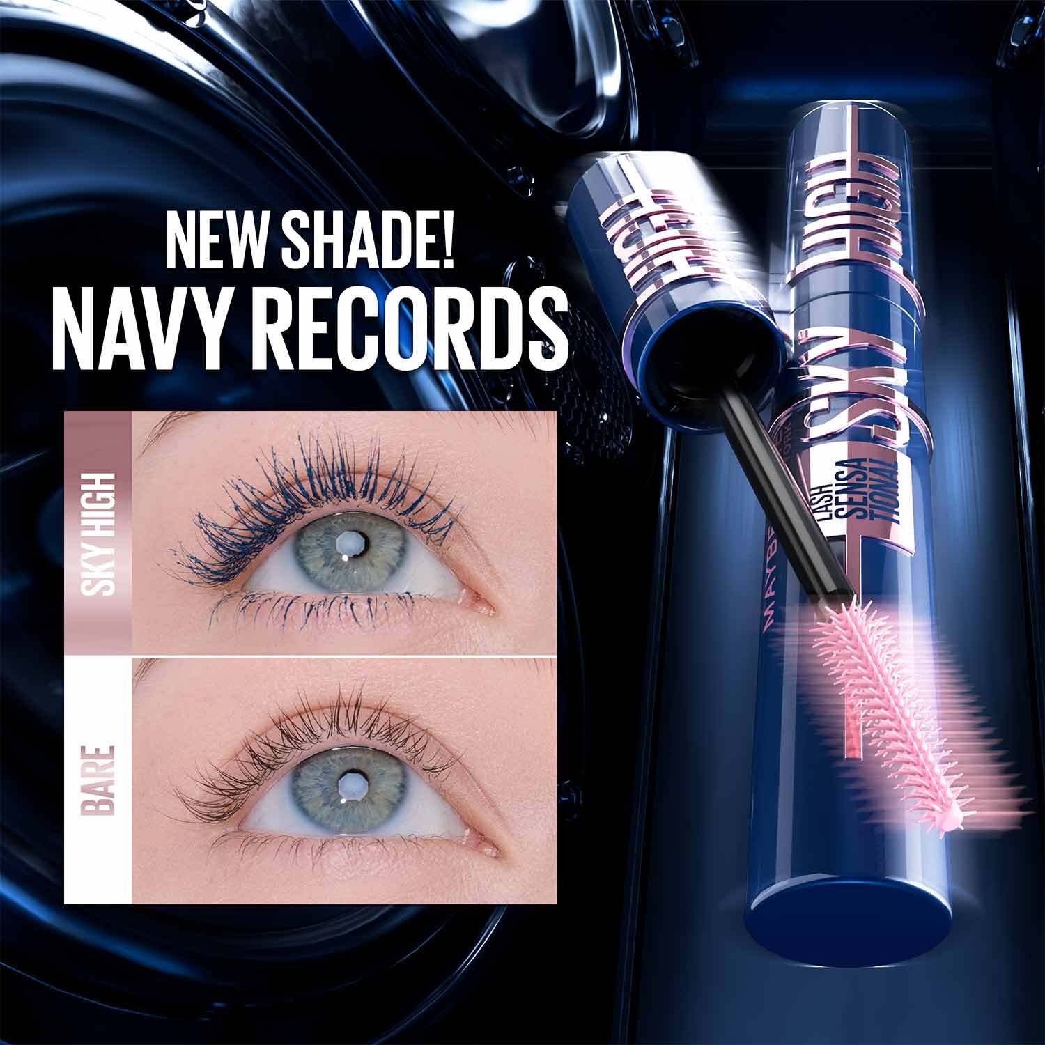 MNY Eye Mascara LS Sky High 2026 ATF NEW SHADE Navy Records