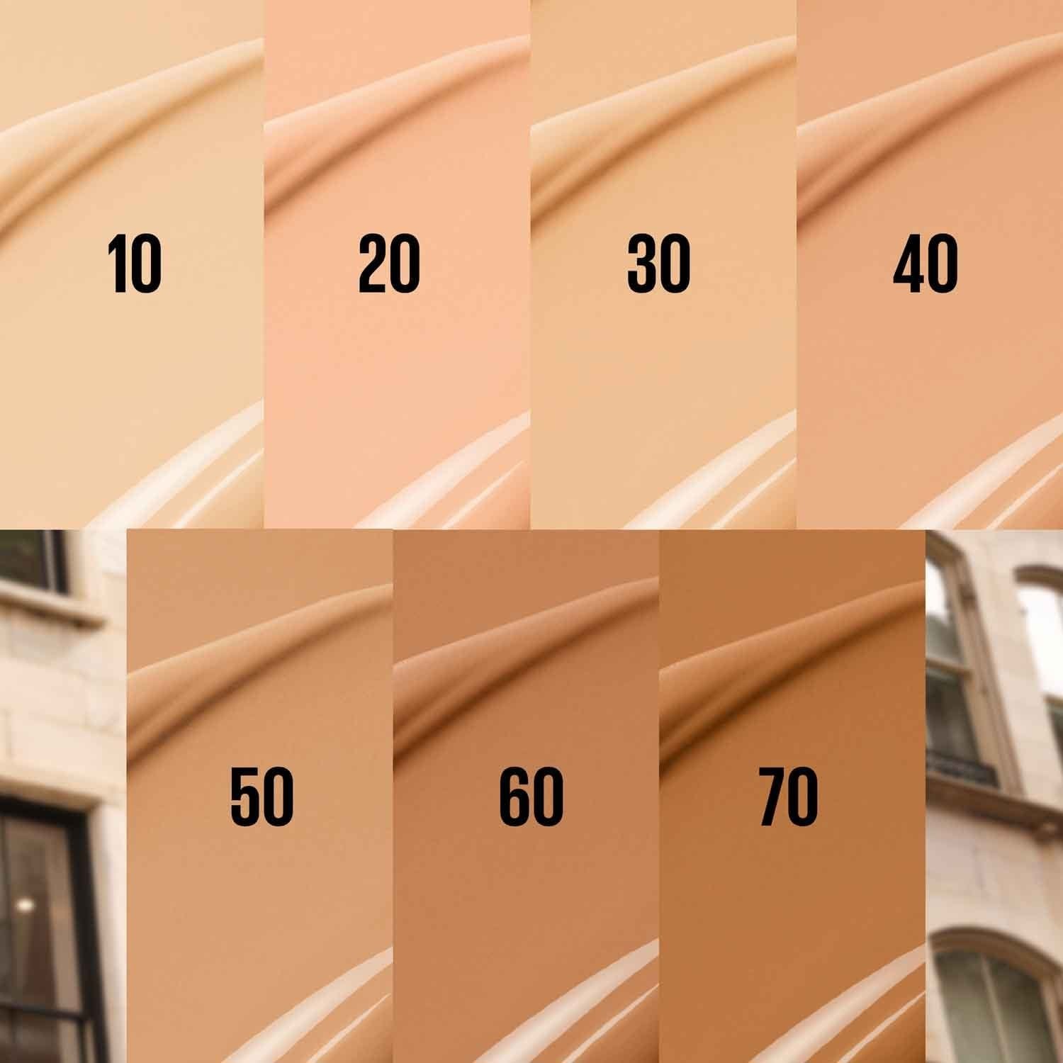 MNY Face BB Cream Nudes ATF Shade Range EU