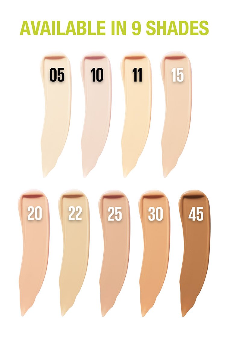 Maybelline Superstay Full Coverage Concealer Fair ShadeGuide 4