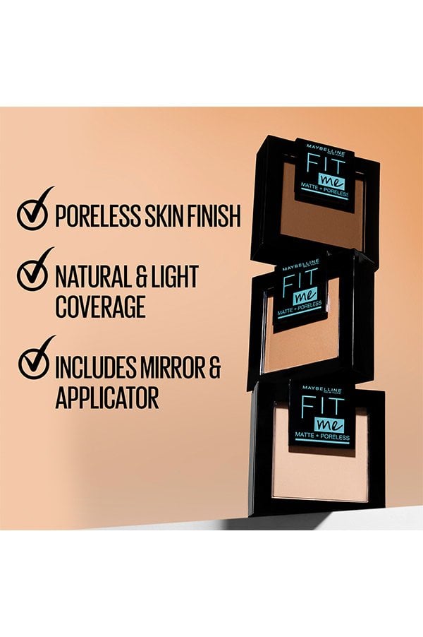Maybelline fit me matte & poreless powder discount