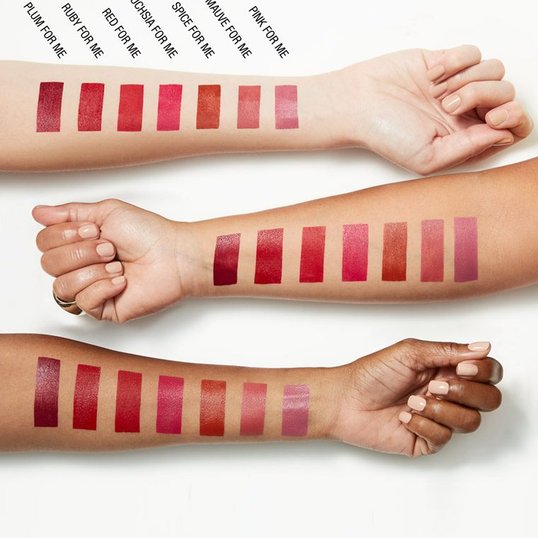 Maybelline lipstick Color Sensational made for all on arm swatch