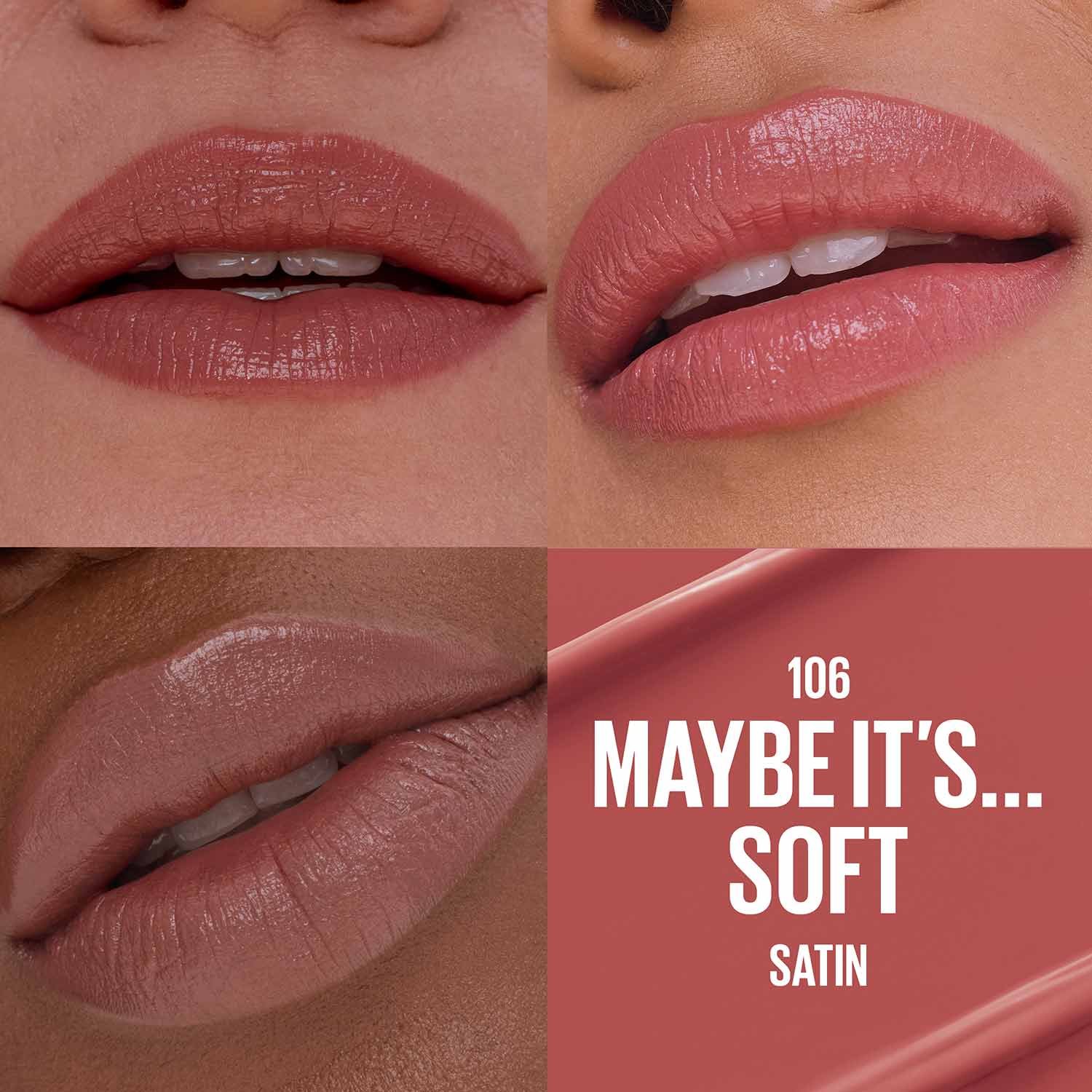 Maybelline Serum Lipstick ATF Macro Grid Maybe Its Soft