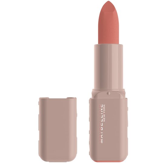 Product shot of Maybelline’s serum lipstick for dry lips.