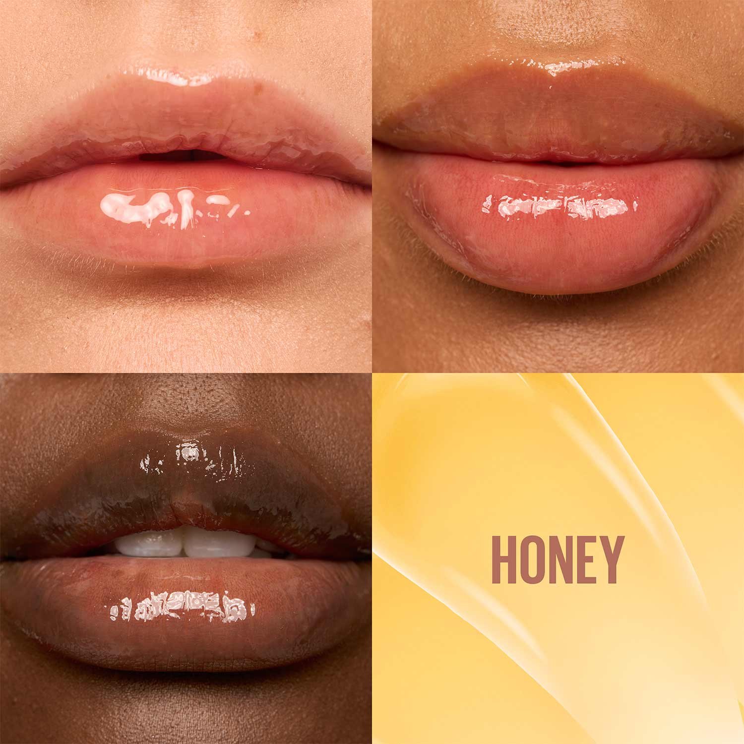 Maybelline Lifter Gloss Honey ATF Shadecard honey