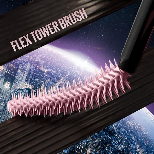 A close-up image of a mascara brush