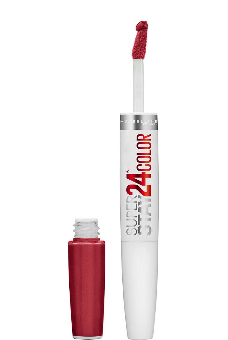 Product shot of Maybelline’s Superstay 24 Liquid Lipstick.