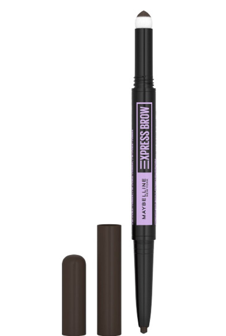 Express Brow 2 In 1 Pencil and Powder Eyebrow Makeup - Black Brown